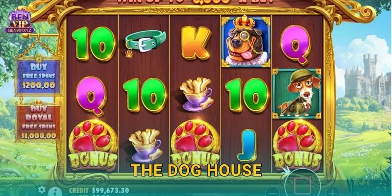 The Dog House vui nhộn – vòng quay may mắn tại Benvip